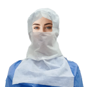 GORRO TIPO ESCAFANDRA BLANCO