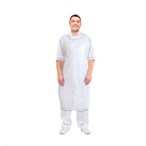 DELANTAL PLÁSTICO CLAY ROLLO CON PRECORTE