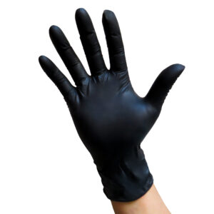 GUANTE DE NITRILO NEGRO BIOFIT
