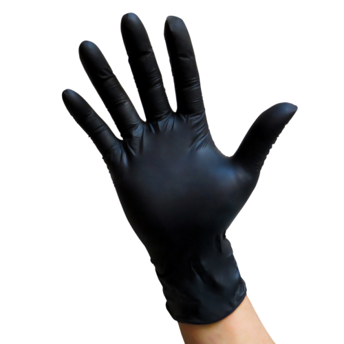 GUANTE DE NITRILO NEGRO BIOFIT